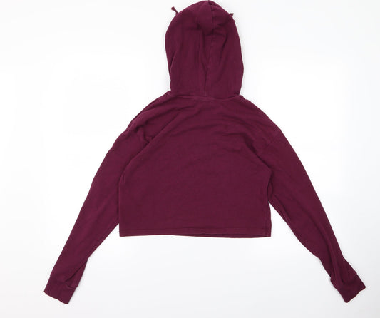 Divided Womens Red Pullover Jumper Size S