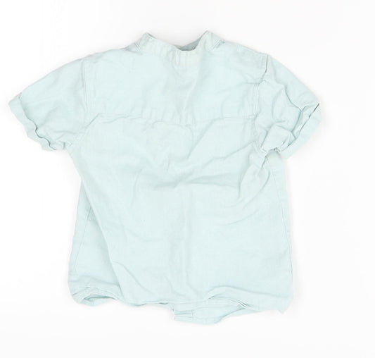 Primark Girls Blue Basic Button-Up Size 18-24 Months