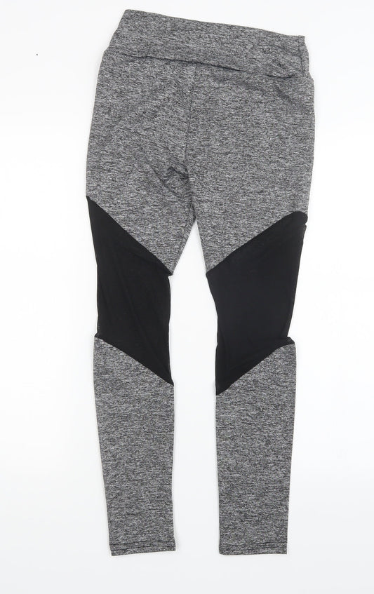 Preworn Womens Grey Capri Leggings Size XL L25 in