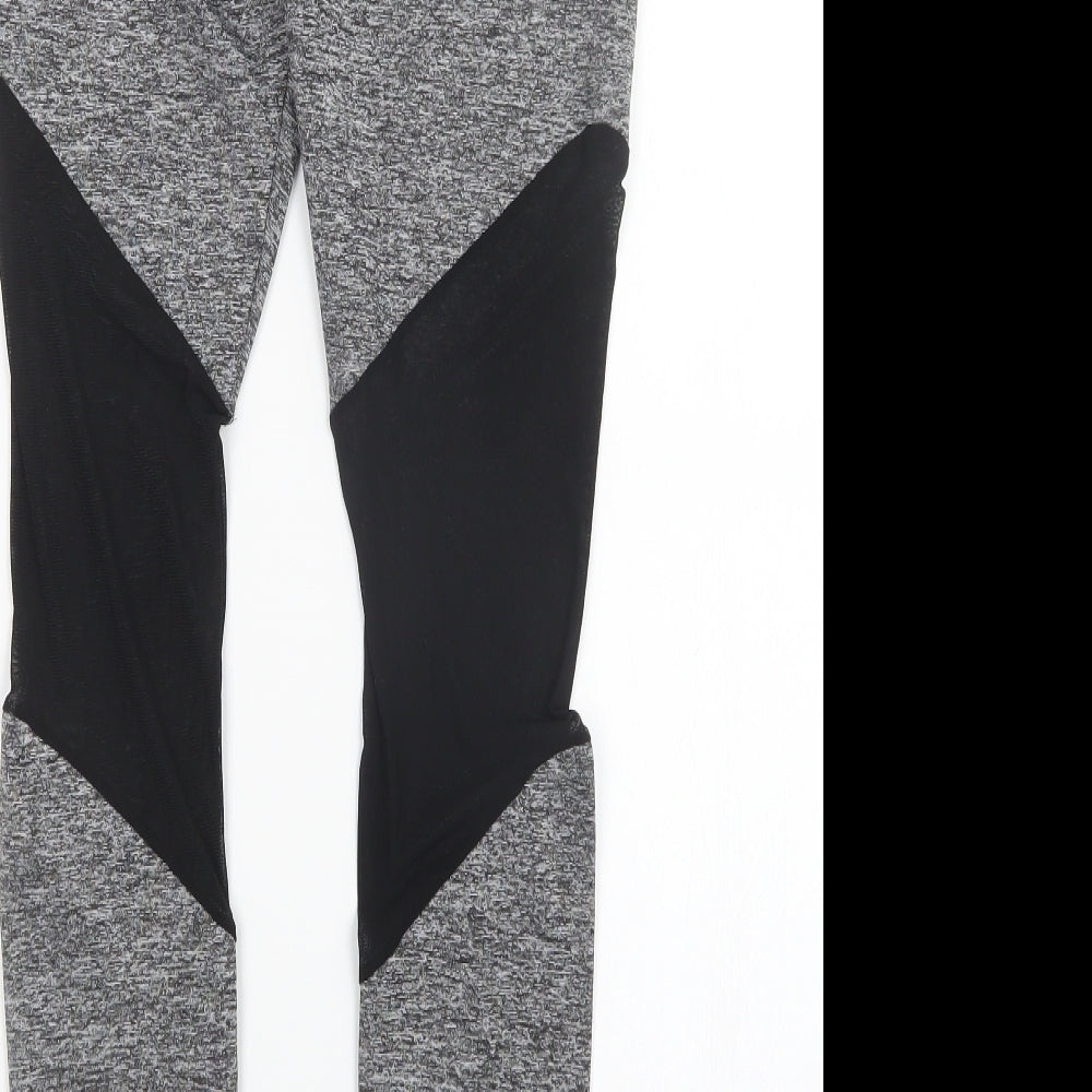 Preworn Womens Grey Capri Leggings Size XL L25 in