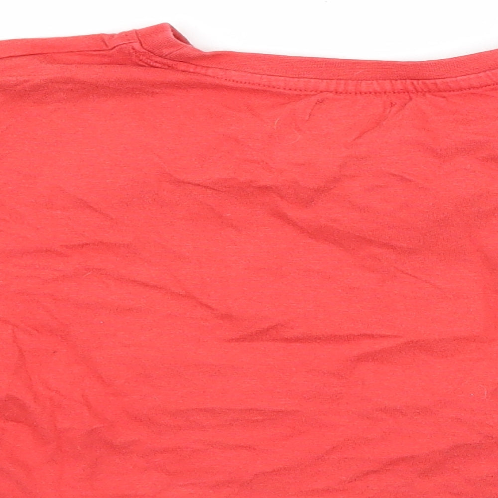 Studio Girls Red Jersey Basic T-Shirt Size 10-11 Years - Style Icon