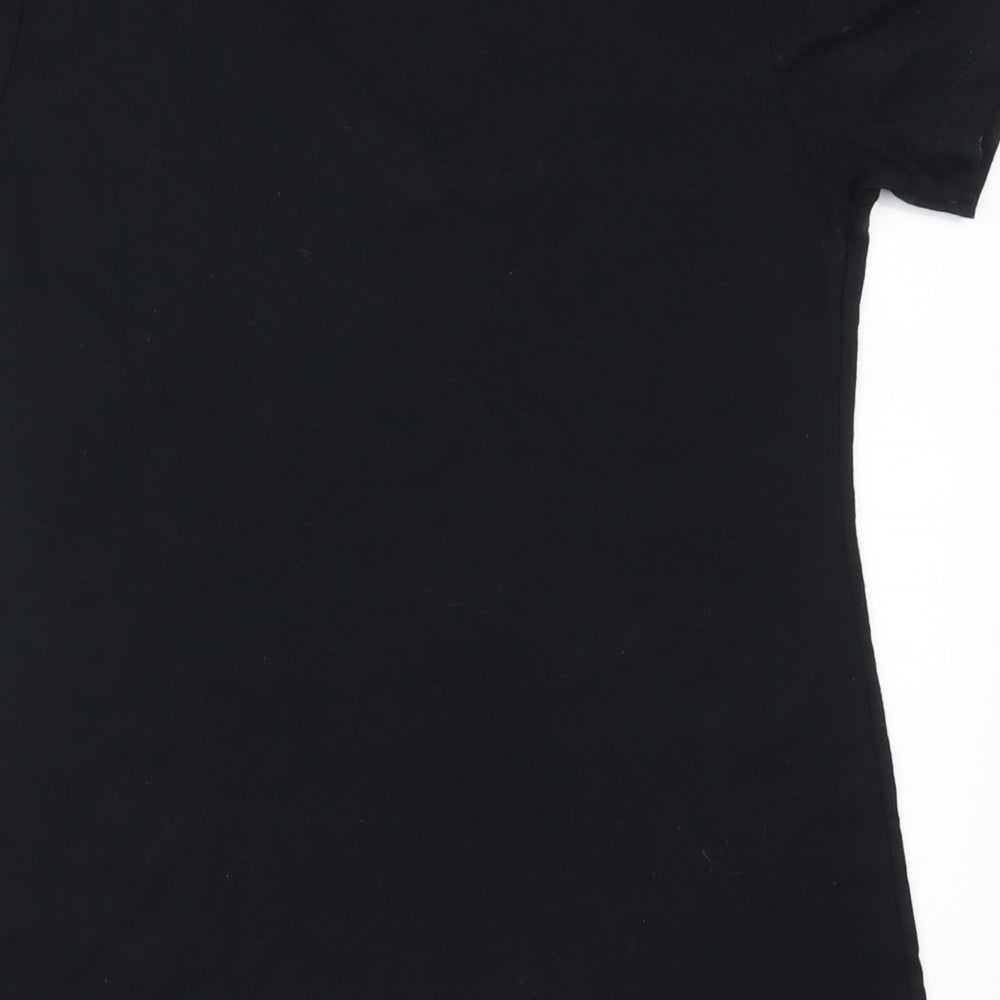 Next Level Womens Black Basic T-Shirt Size M - Legends are Born in July