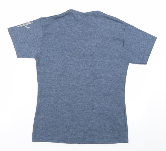 Fan Shirt Womens Blue Basic T-Shirt Size L