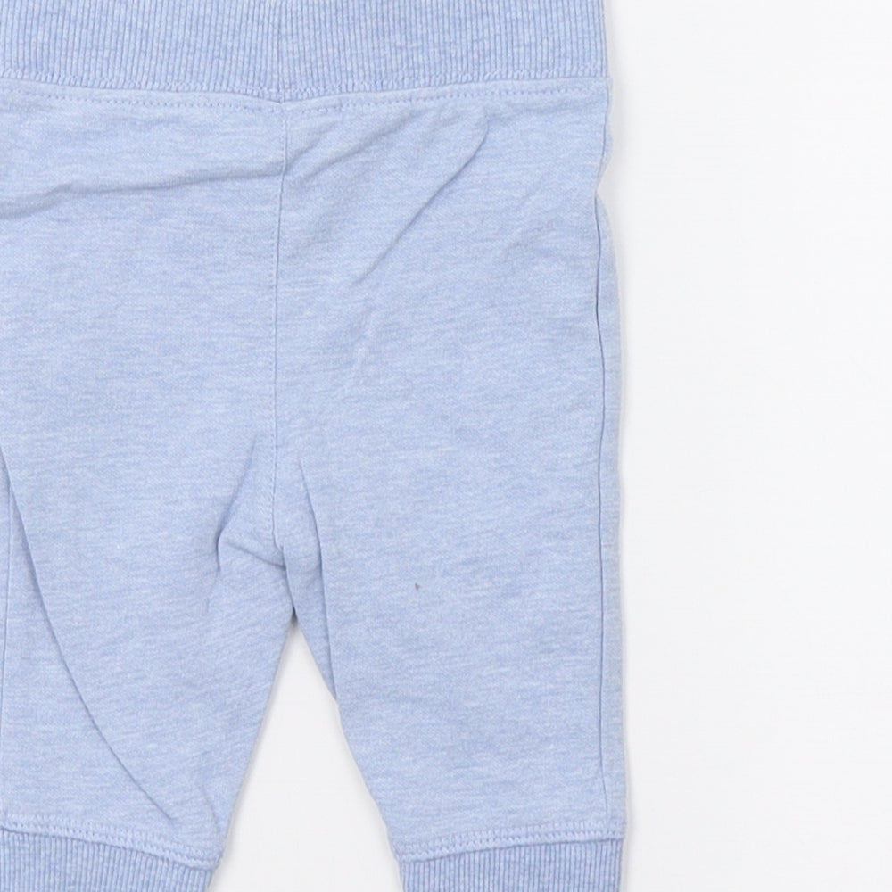 Blue Zoo Baby Blue Jogger Trousers Size Newborn
