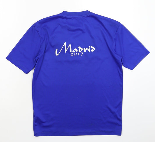 JAKO Boys Blue Jersey T-Shirt Size 13-14 Years
