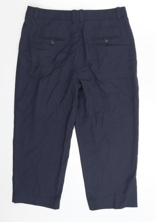NEXT Womens Blue Dress Pants Trousers Size 14 L23 in