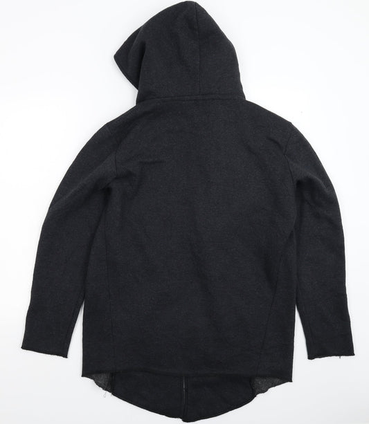 Barcelona Designs Mens Black Jacket Coatigan Size XS