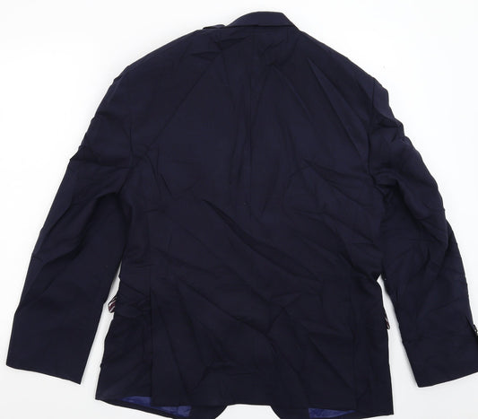 Marks and Spencer Mens Blue Jacket Suit Jacket Size 40