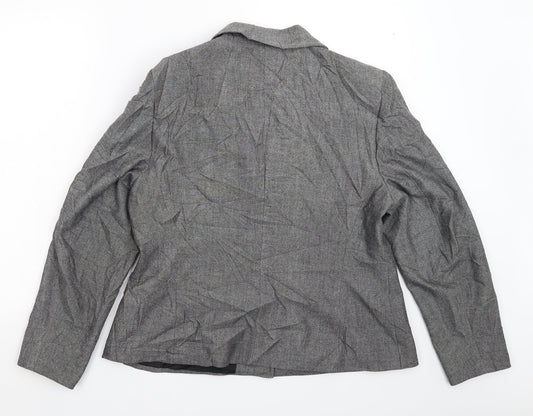 Marks and Spencer Womens Grey Jacket Suit Jacket Size 16