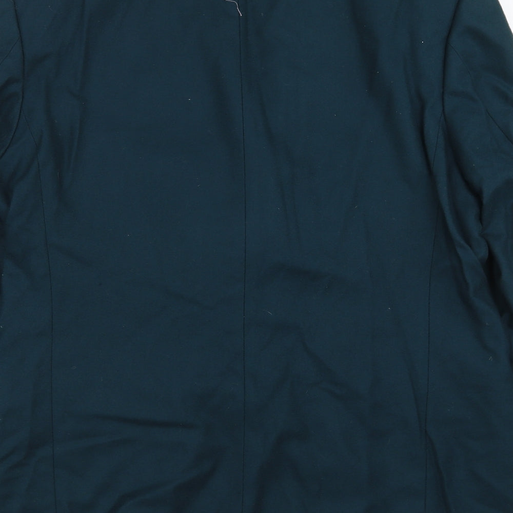 Marks and Spencer Mens Green Jacket Suit Jacket Size 40
