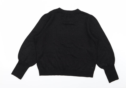 H&M Womens Black Pullover Jumper Size M