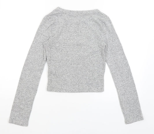Zara Womens Grey Pullover Jumper Size S
