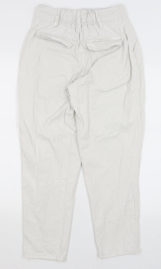 New Look Womens White Straight Jeans Size 10 L26 in