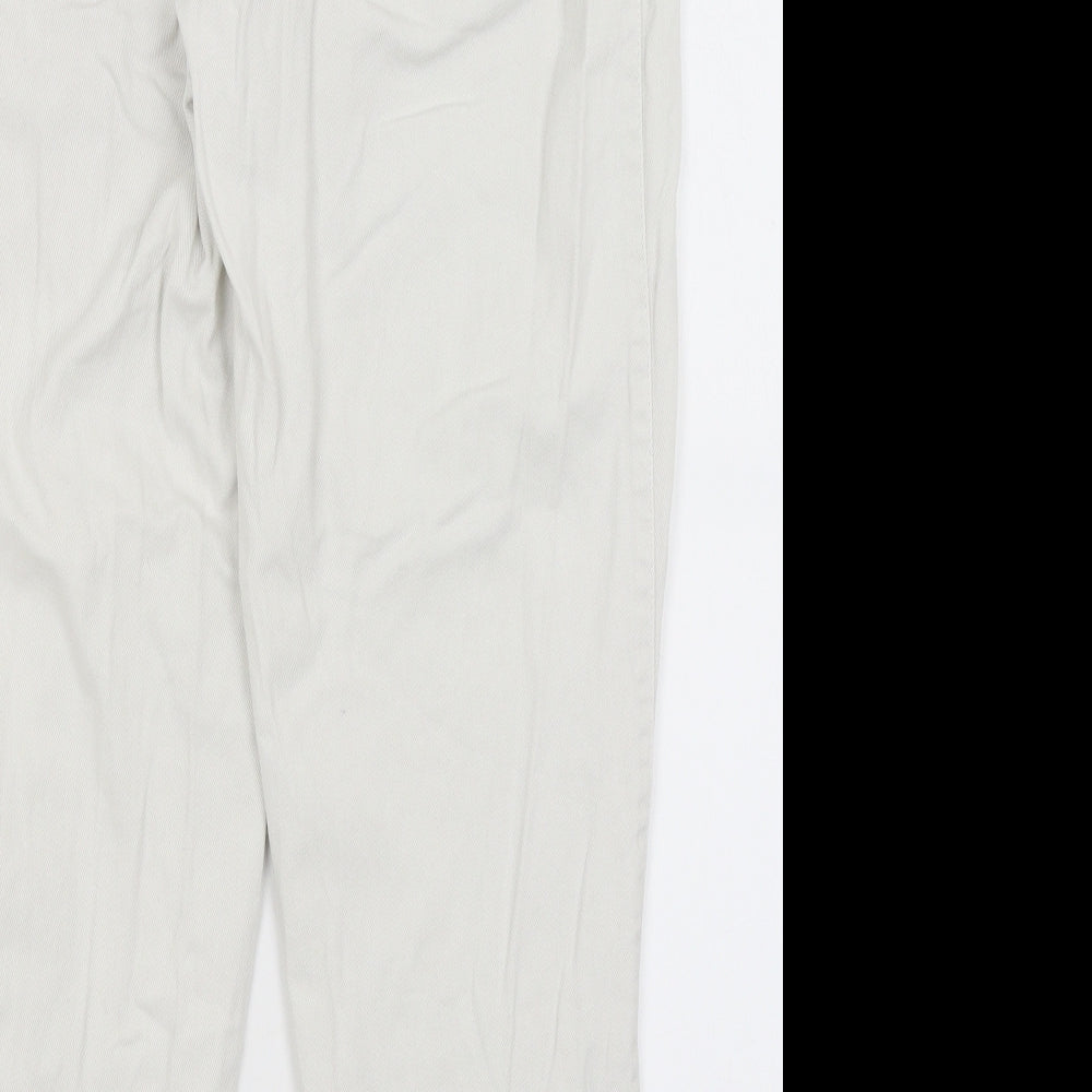 New Look Womens White Straight Jeans Size 10 L26 in