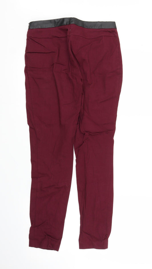 New Look Womens Purple Skinny Jeans Size 8 L26 in