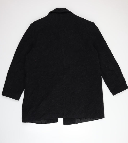e.e.t.s.r.o.phara Womens Black Jacket Coat Size M