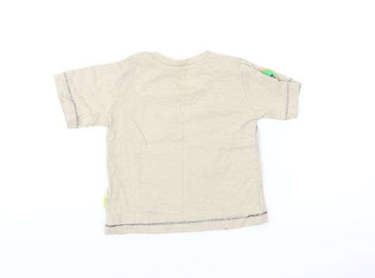 RJR.John Rocha Boys Brown Basic T-Shirt Size 3-6 Months