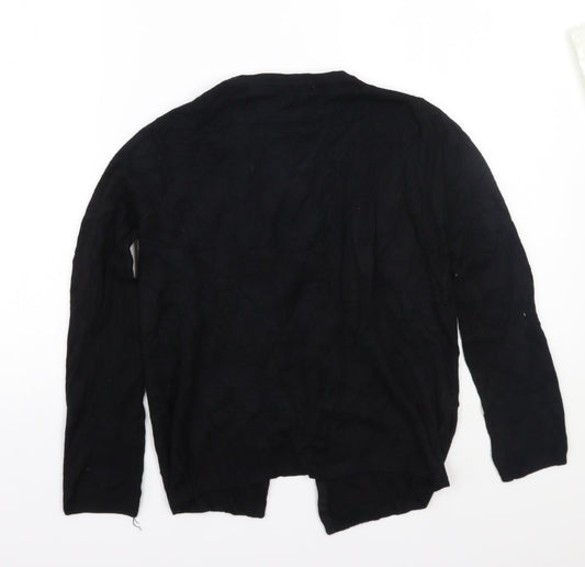Zara Womens Black Cardigan Jumper Size S
