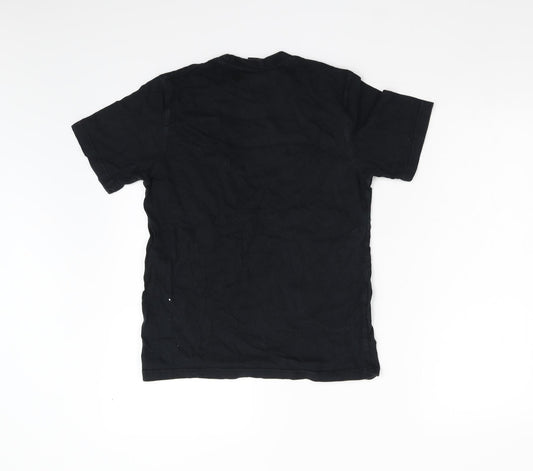 Pro Essentials Boys Black Basic T-Shirt Size M - Bantams @ Wembley