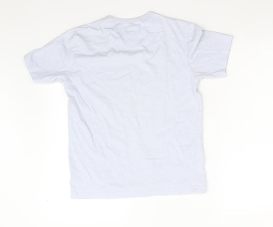 Nigel Hall Womens Blue Basic T-Shirt Size M