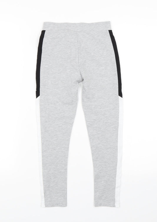 Matalan Girls Grey Sweatpants Trousers Size 9 Years - New York