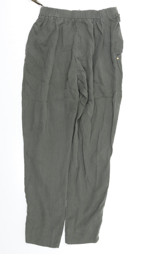 River Island` Womens Green Trousers Size 6 L26 in