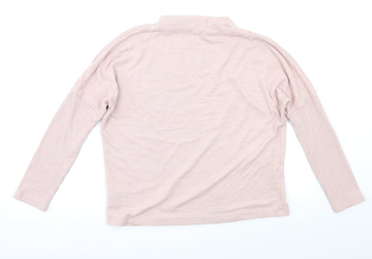 H&M Womens Pink Pullover Jumper Size S