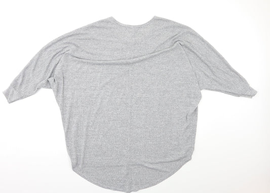 Body Wear Womens Grey Pullover Jumper Size L