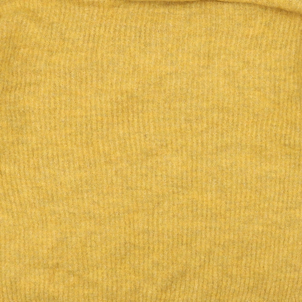 New Look Womens Yellow Pullover Jumper Size L