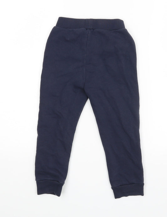 Gap Boys Blue Jogger Trousers Size 4 Years