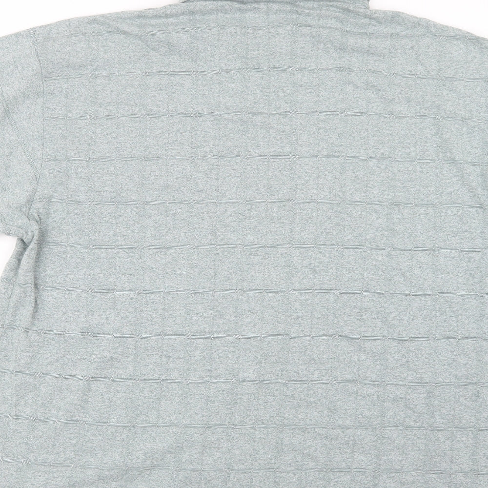 Berkertex Mens Green Button-Up Size XL