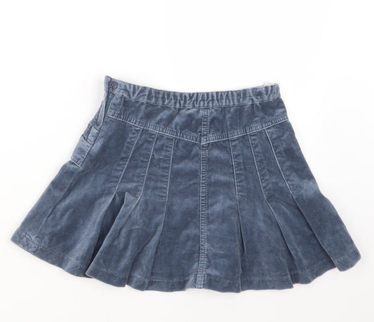 Monsoon Girls Blue A-Line Skirt Size 6-7 Years