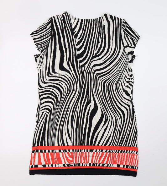 Wallis Womens Animal Print Basic T-Shirt Size M