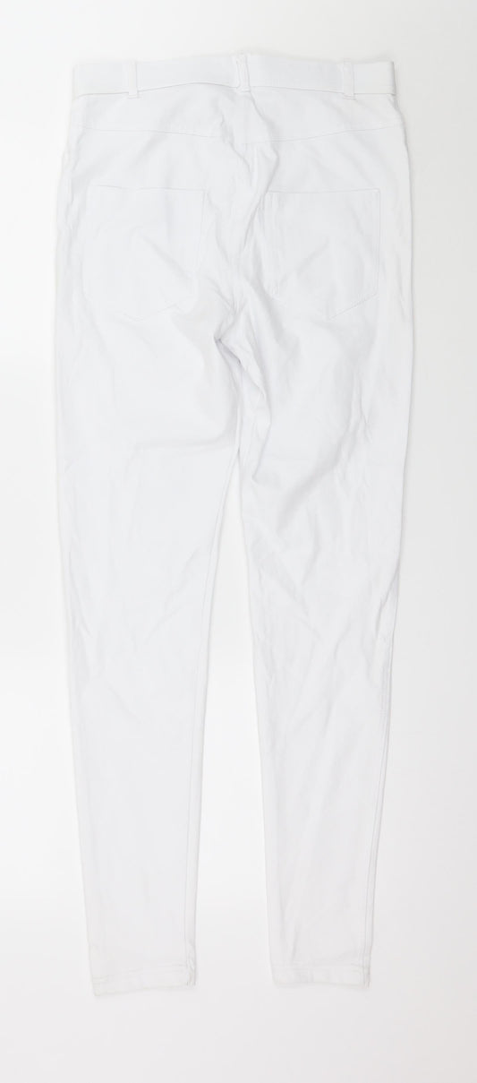 Select Womens White Denim Jegging Jeans Size 12 L29 in