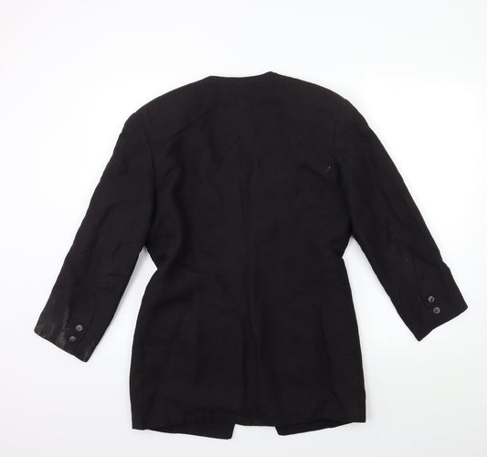 in-wear Womens Black Jacket Blazer Size S