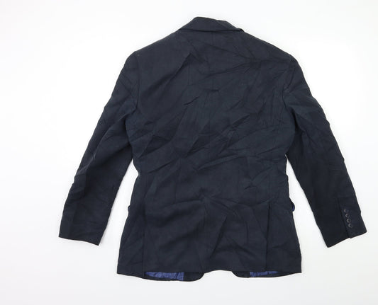 Marks and Spencer Mens Blue Jacket Suit Jacket Size 36
