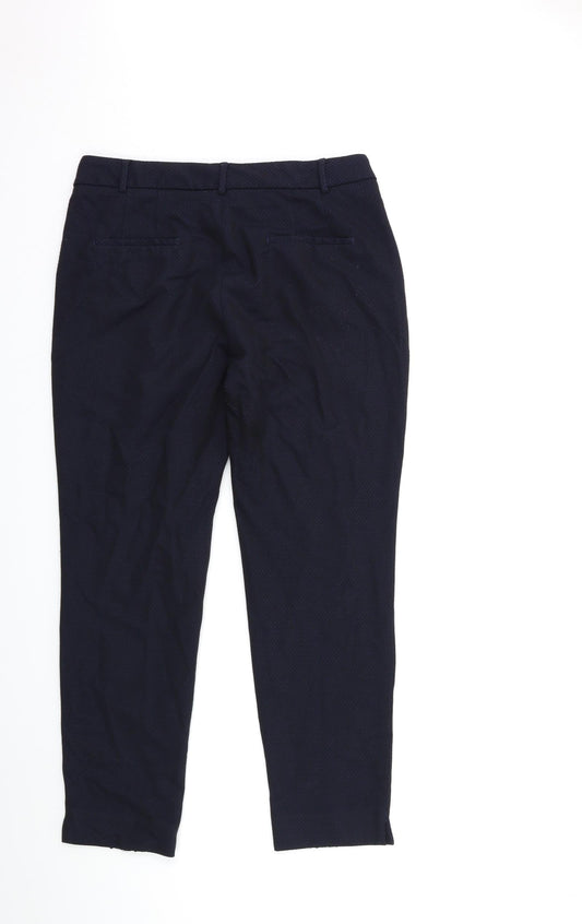 Zara Womens Blue Trousers Size 10 L27 in