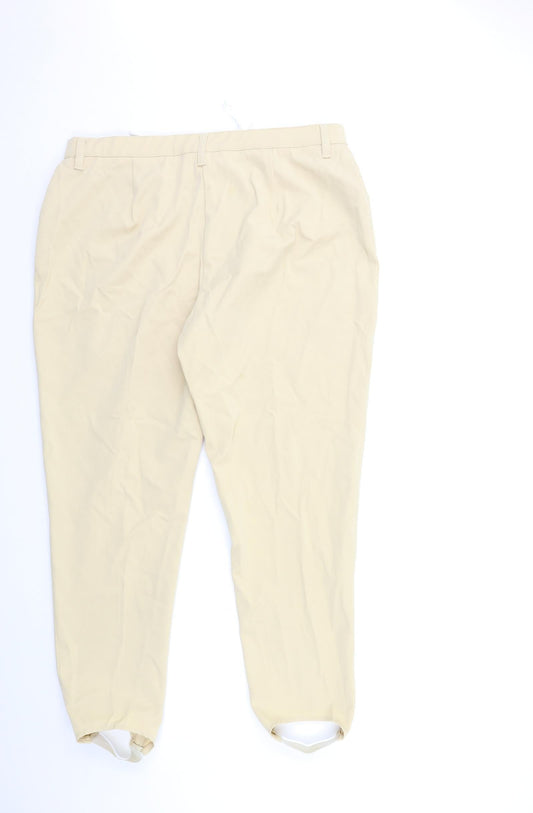 BC Womens Beige Trousers Size 20 L28 in