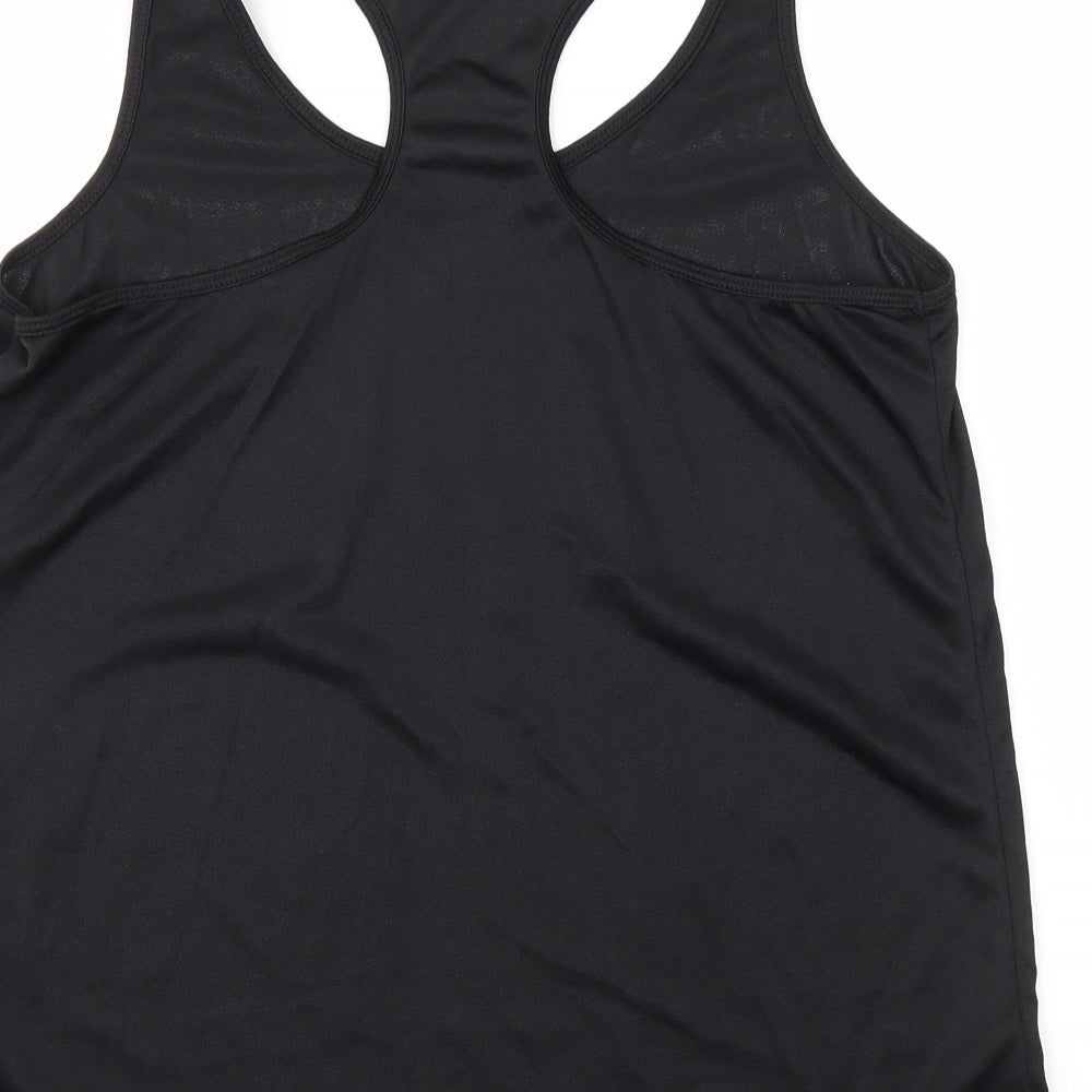Souluxe Womens Black Basic Tank Size M