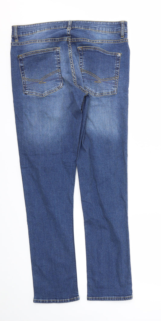 Fire Trap Womens Blue Skinny Jeans Size S L30 in