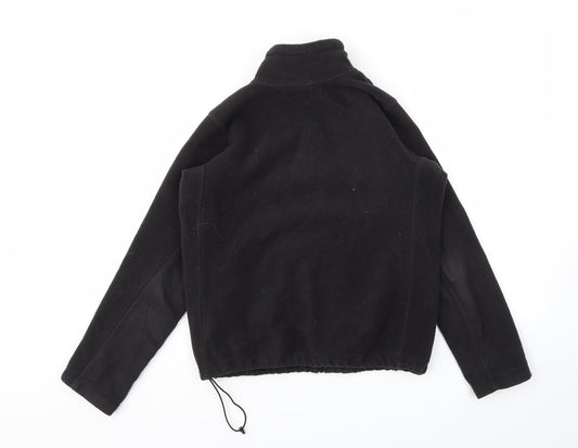 Matrix Womens Black Full Zip Jumper Size XS