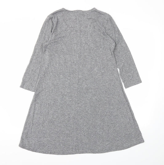 F&F Womens Grey Fit & Flare Size 10