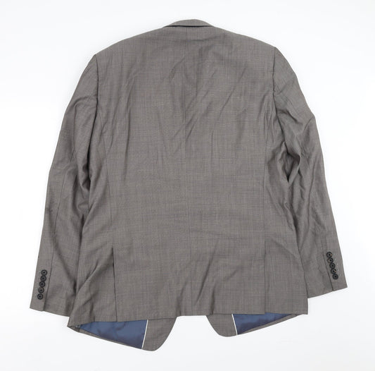 NEXT Mens Grey Jacket Suit Jacket Size 42