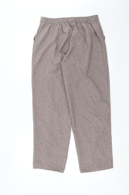 the nicole lewis collection Womens Brown Trousers Size 16 L26 in