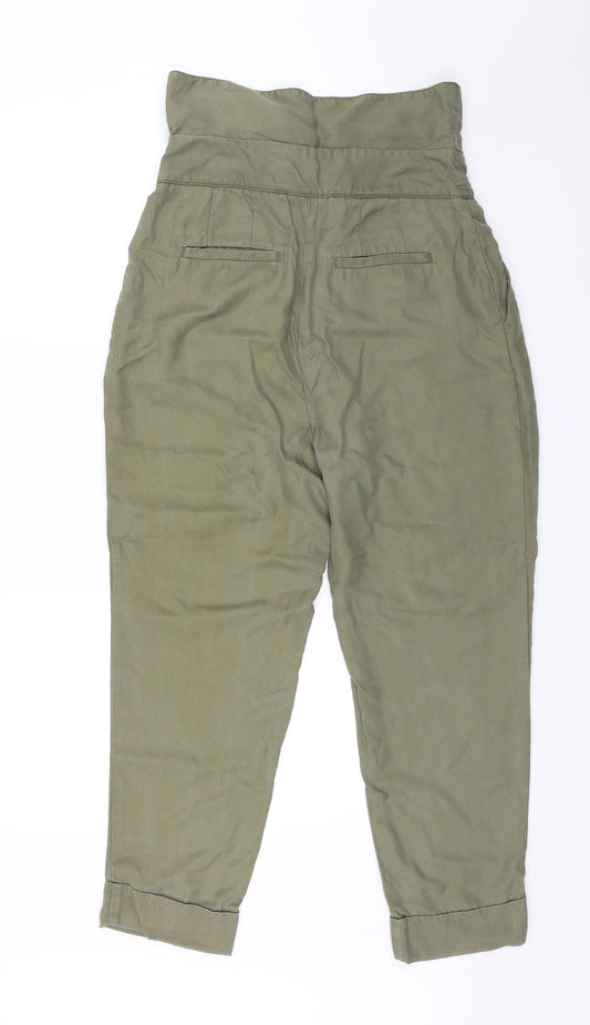 Cantonnier Womens Green Trousers Size 10 L23 in