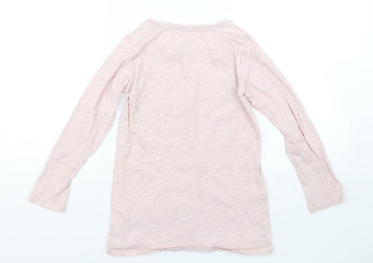 NEXT Girls Pink Geometric Cami Pyjama Top Size 9 Years - Stars