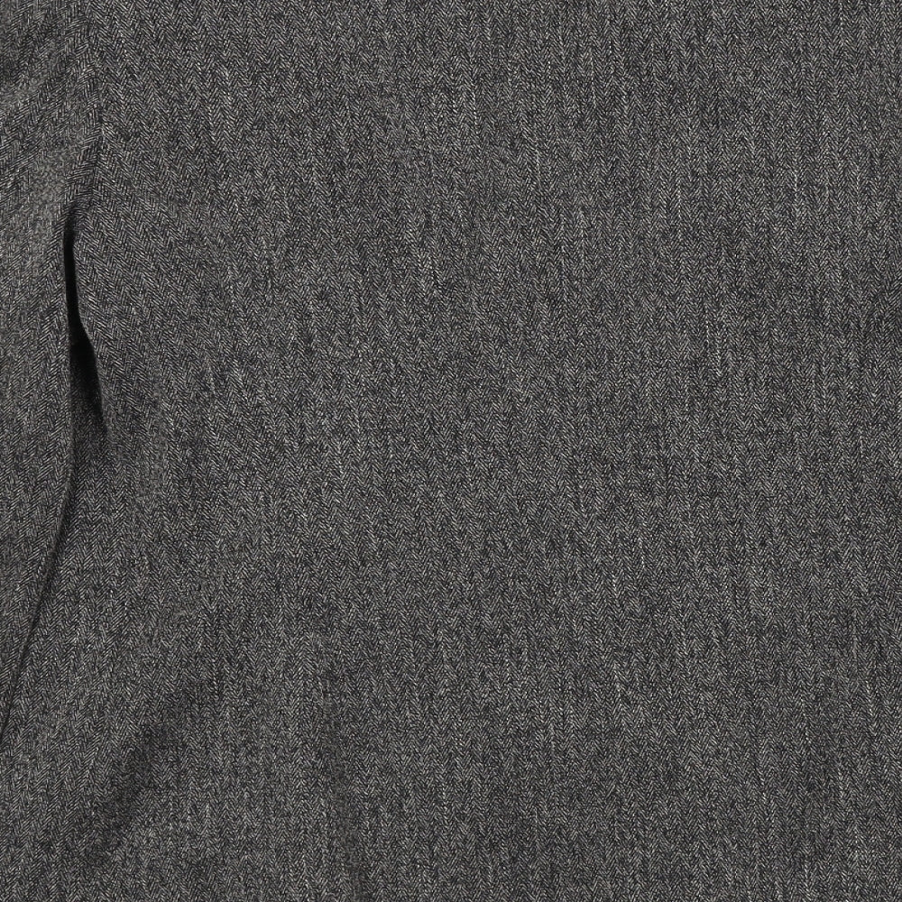 sarah hamilton Womens Grey Jacket Coat Size 12