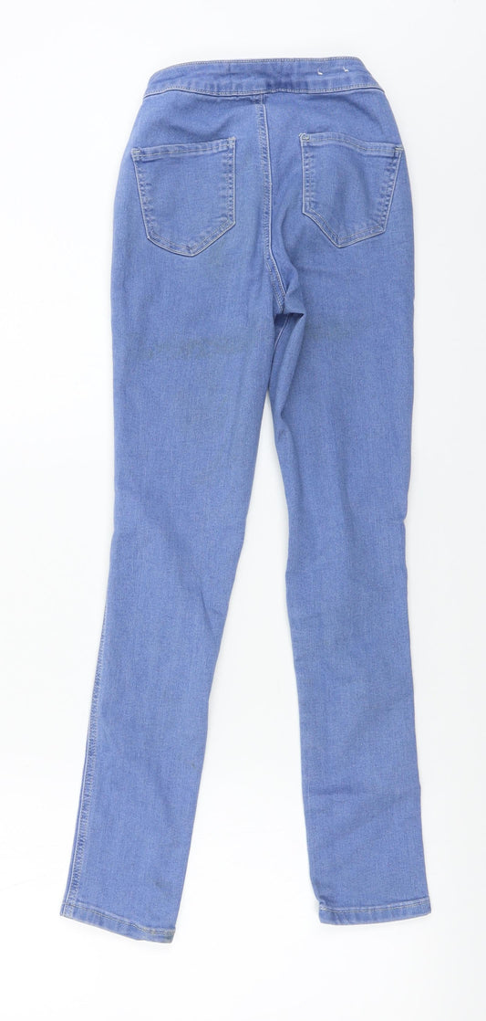 New Look Girls Blue Skinny Jeans Size 12 Years