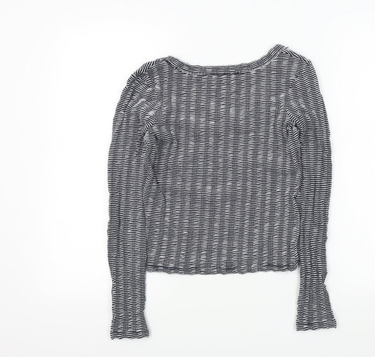Zara Womens Black Pullover Jumper Size S