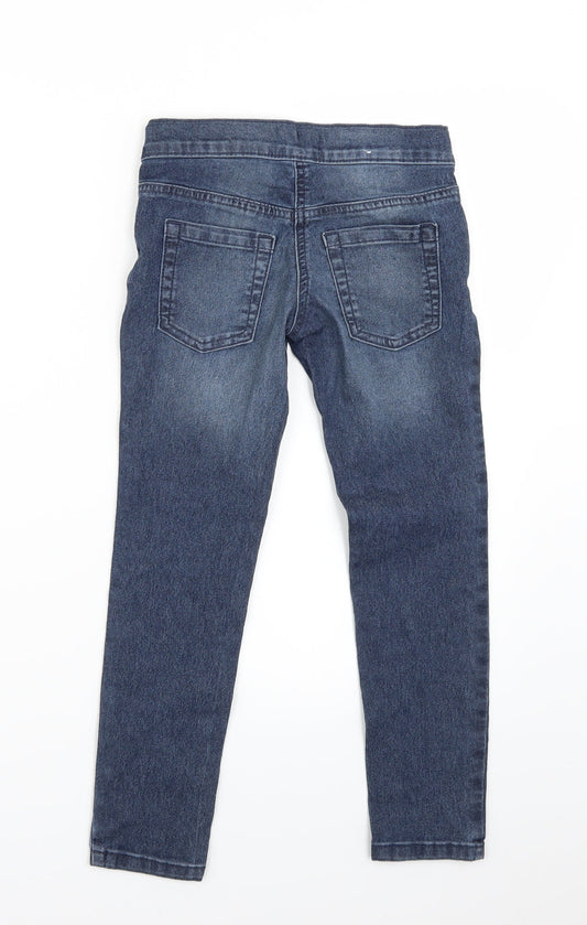 United Colors of Benetton Girls Blue Denim Skinny Jeans Size S
